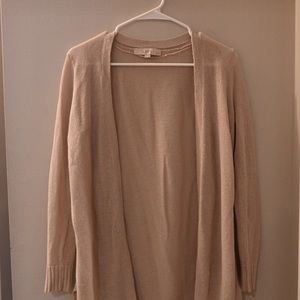 Loft Waffle Knit Cardigan
